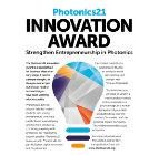 Photonics21- Innovation Award 2025